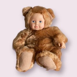 Anne Geddes Baby Bears Plush Teddy Doll